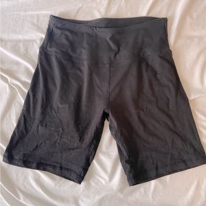 Black Biker Shorts.